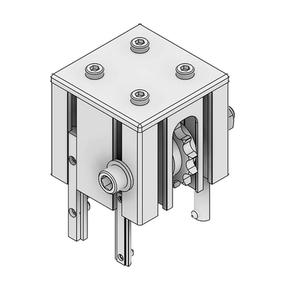 56-040-1 MODULAR SOLUTIONS DOOR PART 90MM X 90MM CHAIN PULLY - ANSI 40 ROLLER CHAIN